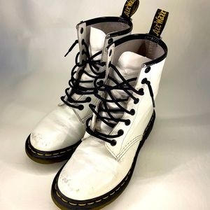 White Dr. Martens